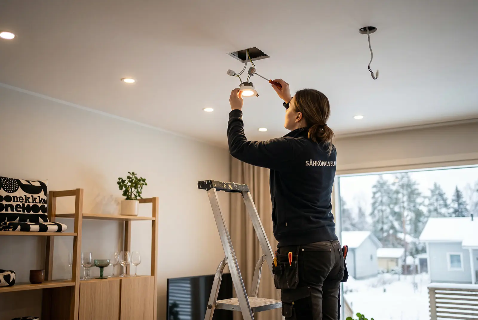 Valaistussuunnittelu ja LED-valaistuksen asennus kotiin